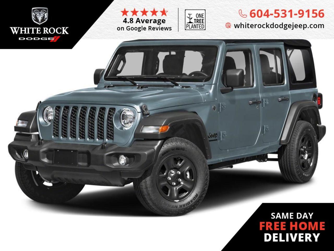 New 2025 Jeep Wrangler RUBICON for sale in Surrey, BC
