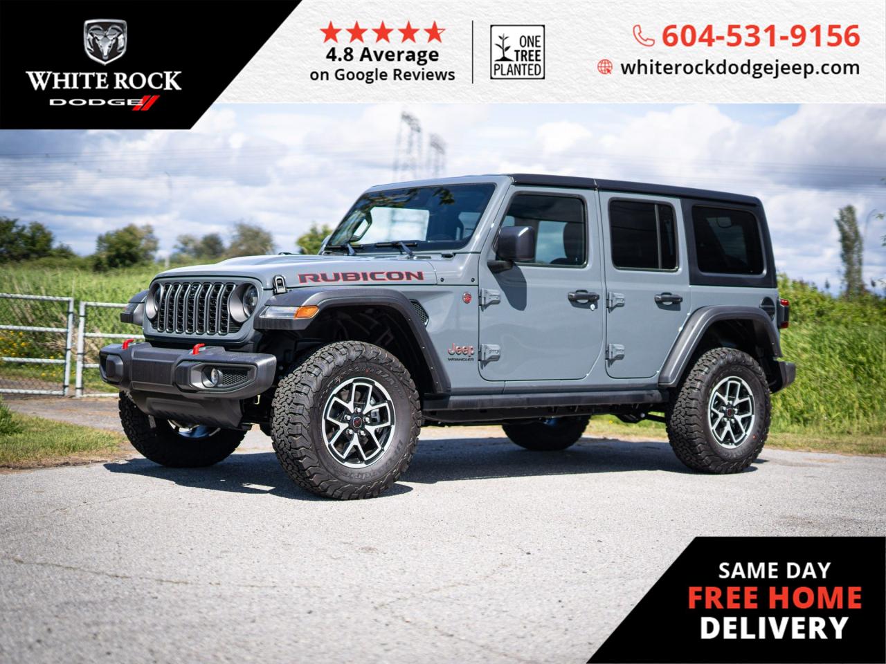 New 2025 Jeep Wrangler RUBICON for sale in Surrey, BC