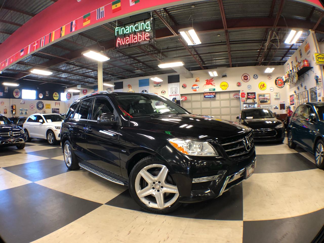 2012 Mercedes-Benz M-Class ML 350 BLUE TEC 4MATIC LEATHER P/SUNROOF NAVI CAME