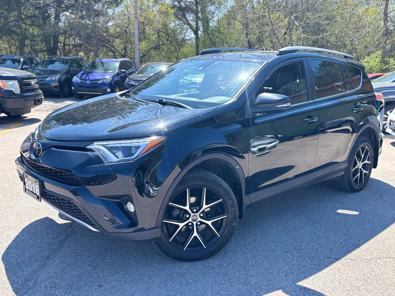Used 2018 Toyota RAV4  AWD SE,AWD,LEATHER,SUNROOF,NAV,ALLOYS,SAFETY+WARRANTY for sale in Richmond Hill, ON