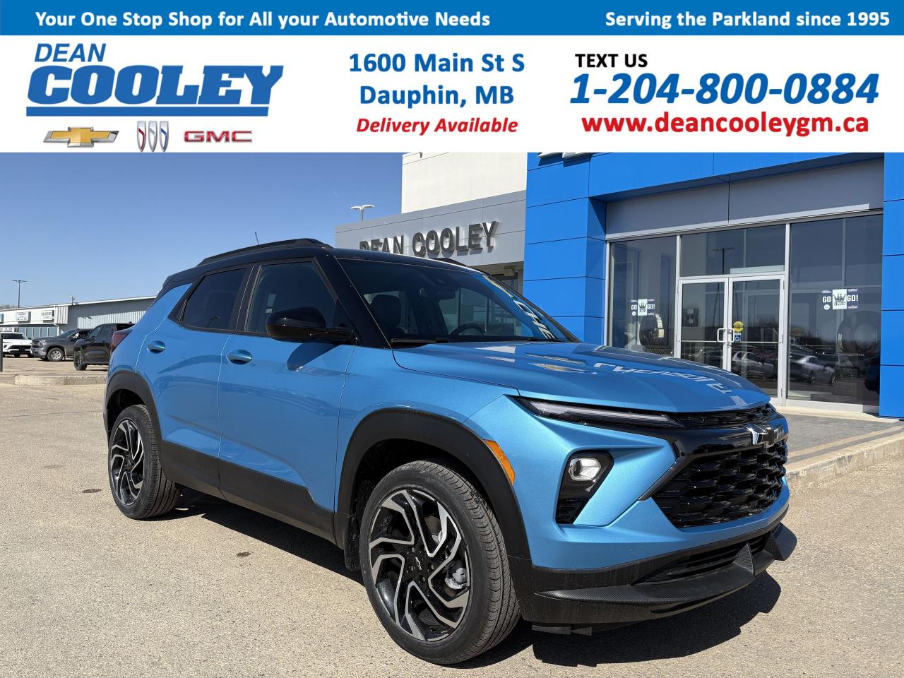 New 2025 Chevrolet TrailBlazer RS for sale in Dauphin, MB