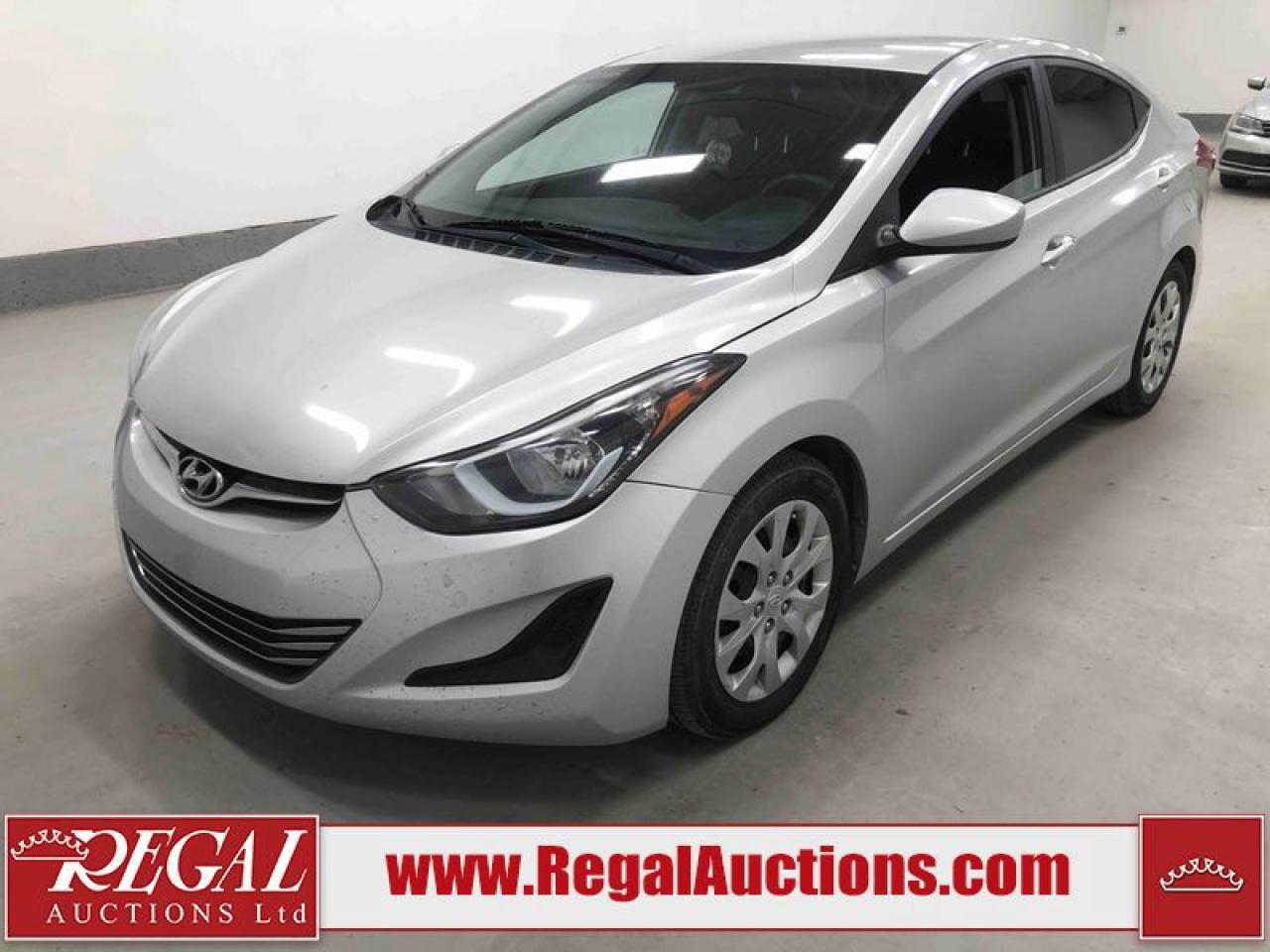 Used 2016 Hyundai Elantra GL for sale in Calgary, AB