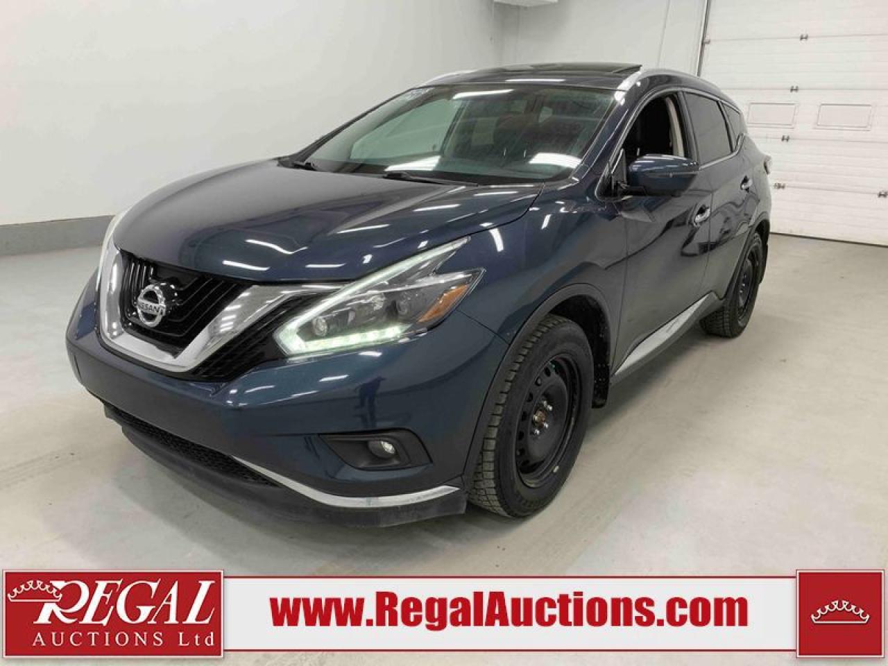 Used 2018 Nissan Murano SL for sale in Calgary, AB