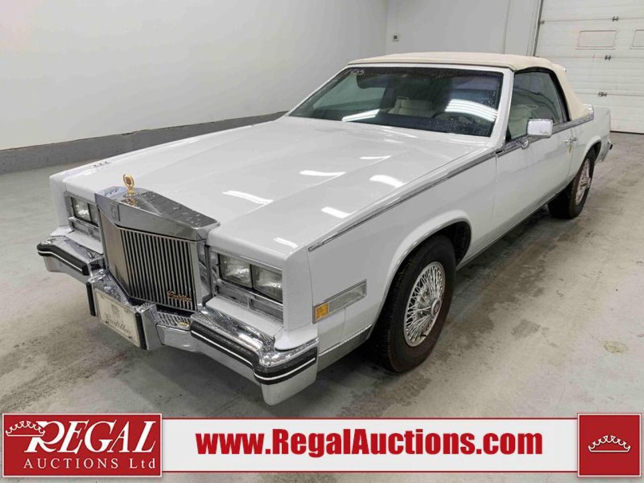 Used 1985 Cadillac Eldorado Biarritz for sale in Calgary, AB