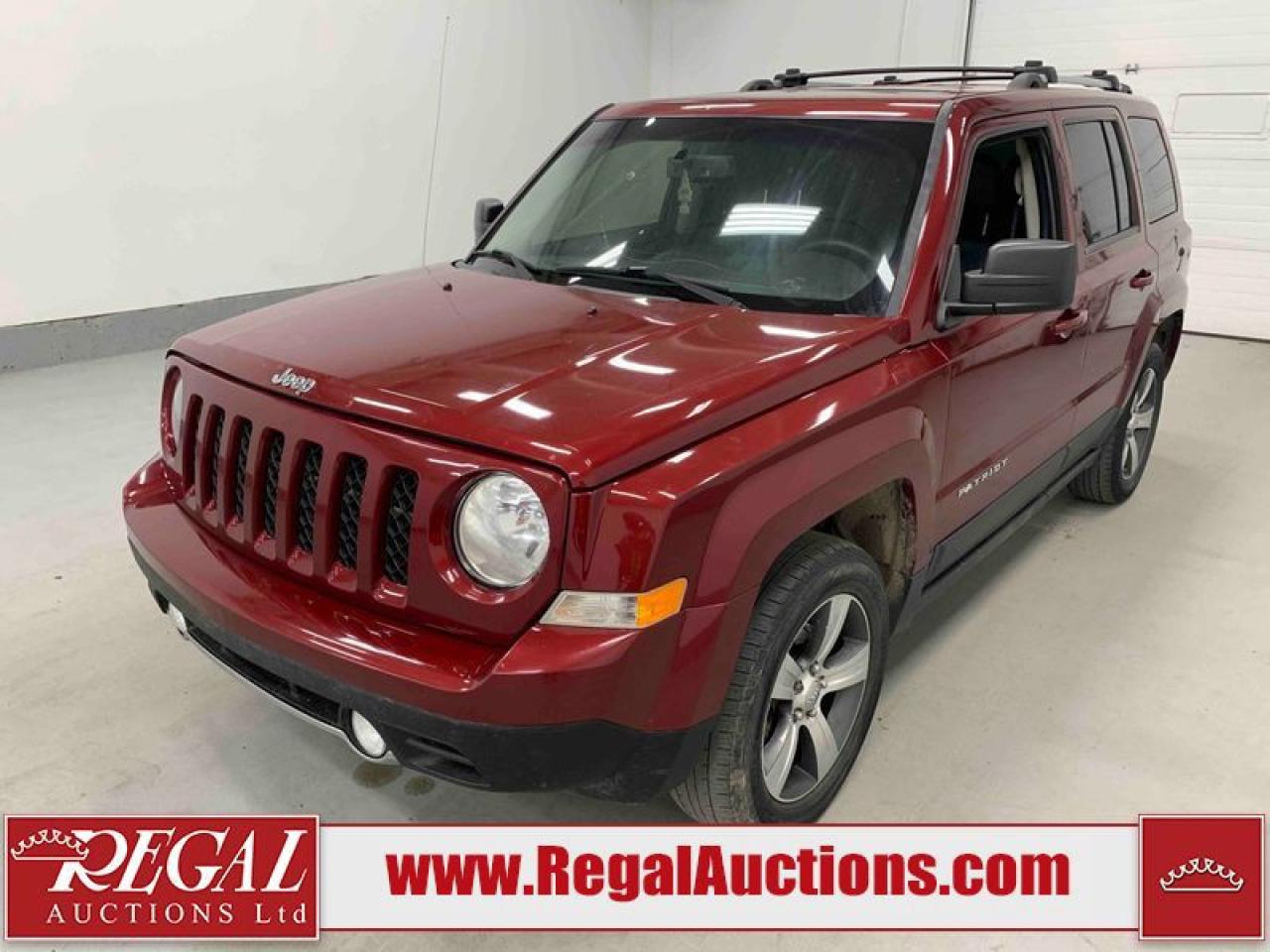 Used 2016 Jeep Patriot High Altitude for sale in Calgary, AB