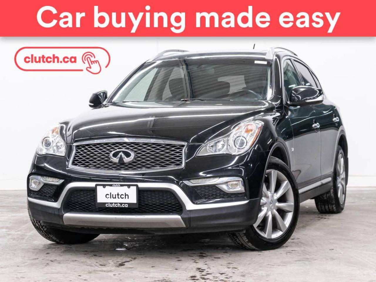 Used 2016 Infiniti QX50 AWD w/Apple CarPlay, Heated Front Seats, Rearview Cam for sale in Toronto, ON