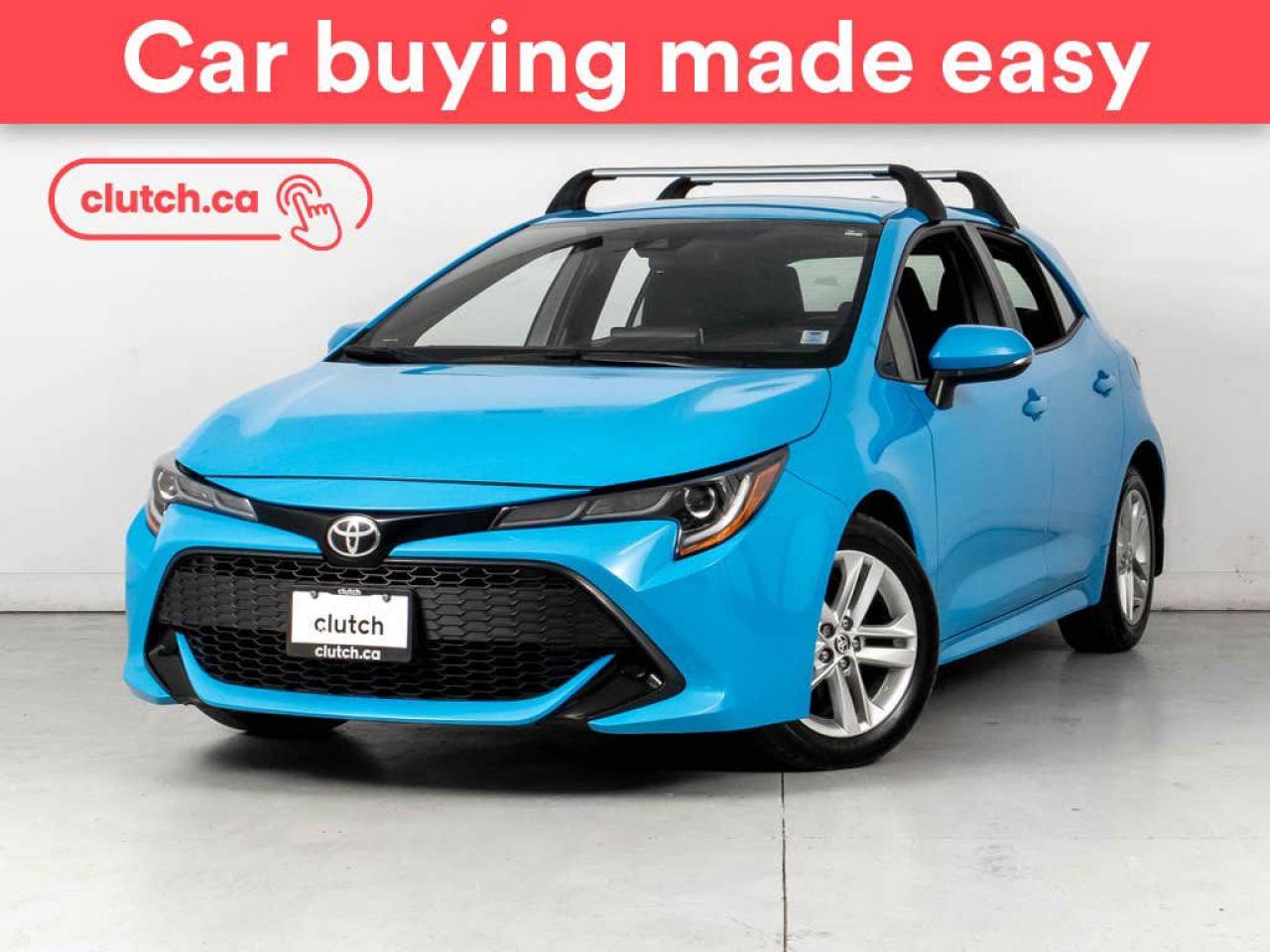 Used 2019 Toyota Corolla Hatchback SE w/ Adaptive Cruise Control, Heated Front Seats, Backup Cam for sale in Bedford, NS