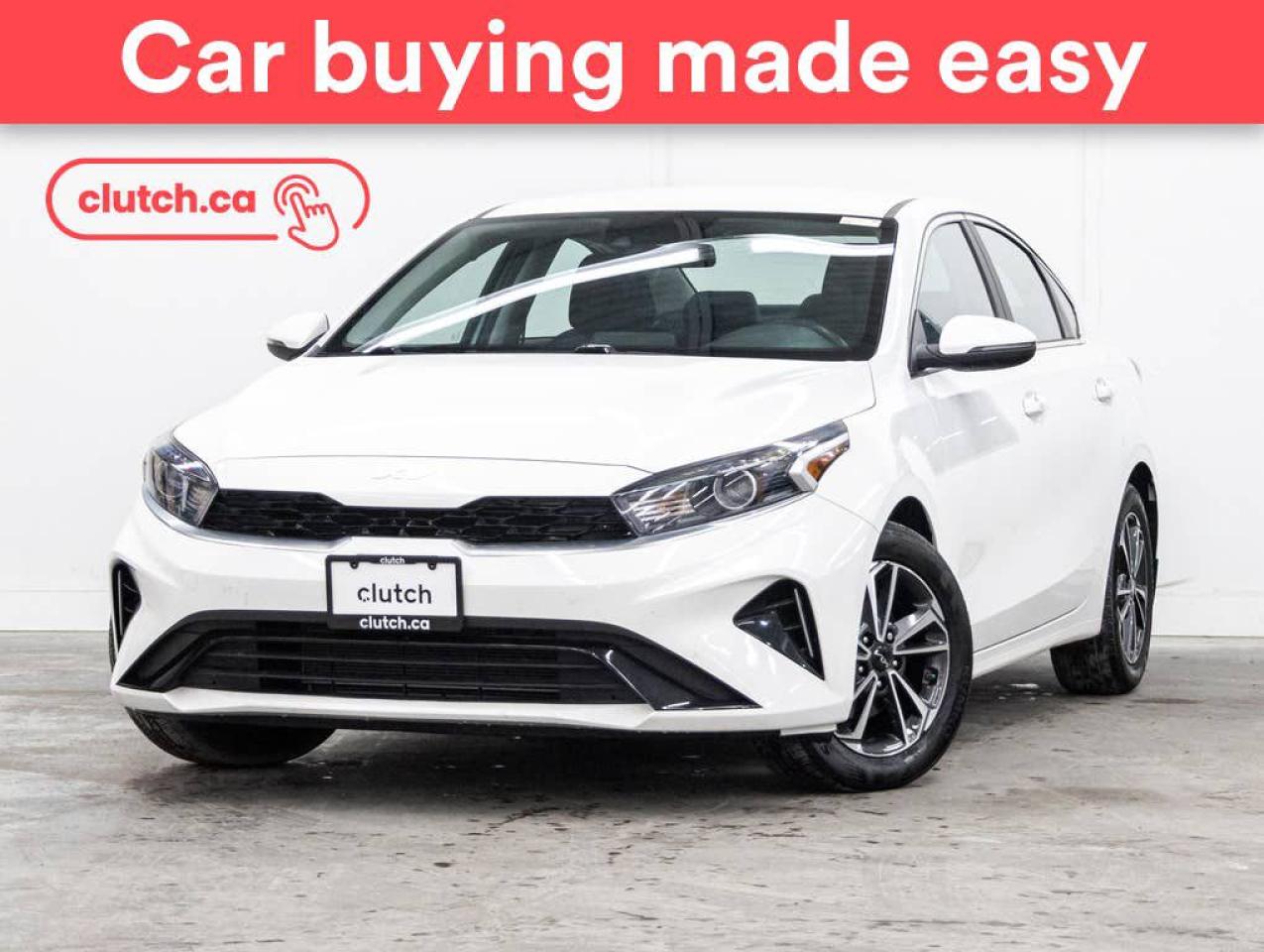 Used 2023 Kia Forte EX w/Apple CarPlay & Android Auto, Heated Front Seats, Backup Cam for sale in Toronto, ON