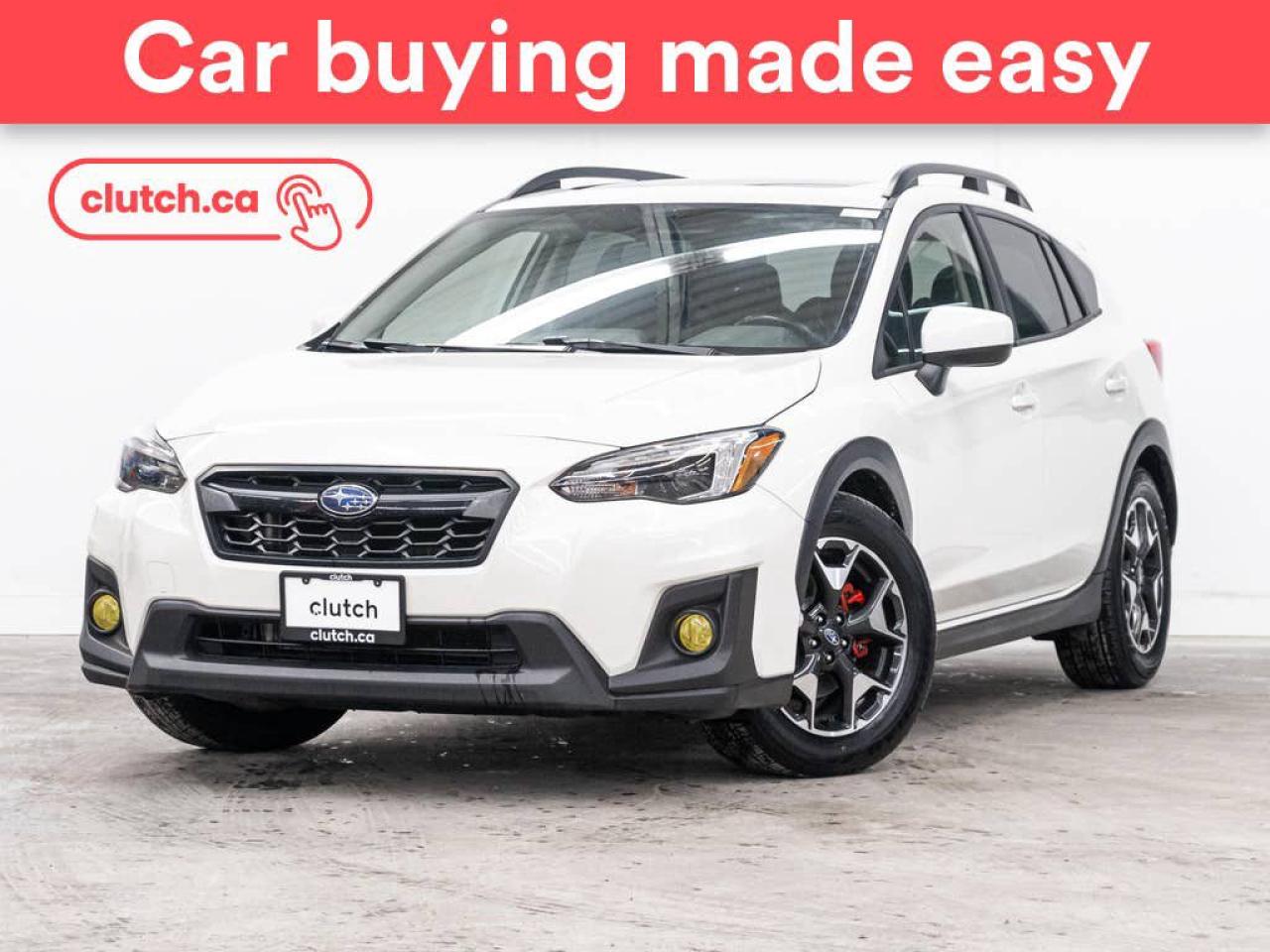 Used 2019 Subaru XV Crosstrek Sport AWD w/ Apple CarPlay & Android Auto, Heated Front Seats, Power Moonroof for sale in Toronto, ON
