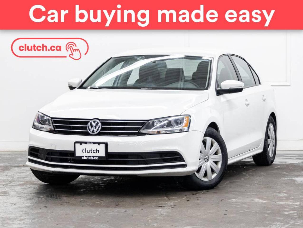 Used 2016 Volkswagen Jetta Trendline w/ Front Heated Seats, Rearview Cam, Climate Control for sale in Toronto, ON