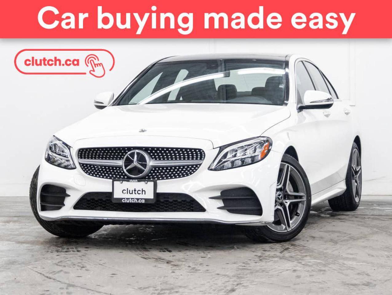 Used 2020 Mercedes-Benz C-Class C 300 4Matic AWD w/ Apple CarPlay & Android Auto, Rearview Cam, Nav for sale in Toronto, ON
