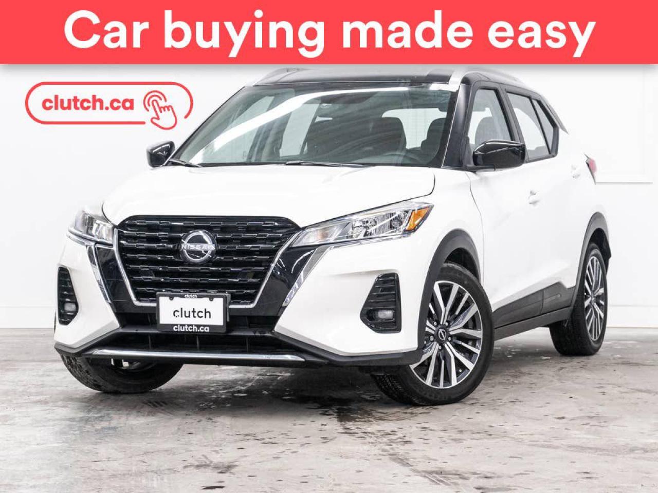 Used 2022 Nissan Kicks SV w/ Apple CarPlay & Android Auto, Rearview Cam, Heated Steering Wheel for sale in Toronto, ON