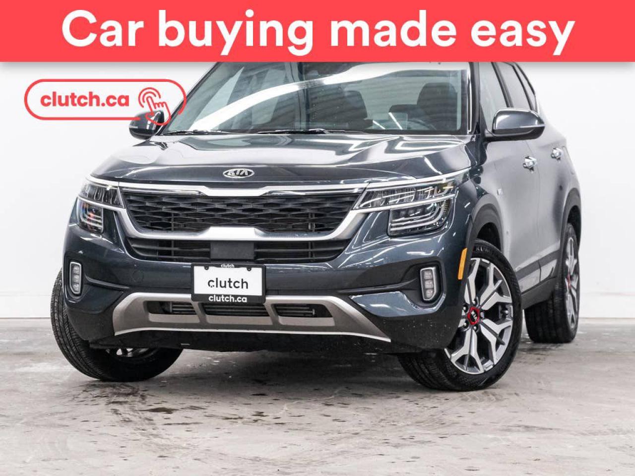 Used 2021 Kia Seltos SX Turbo AWD w/ Apple CarPlay & Android Auto, Nav, Wireless Charging for sale in Toronto, ON
