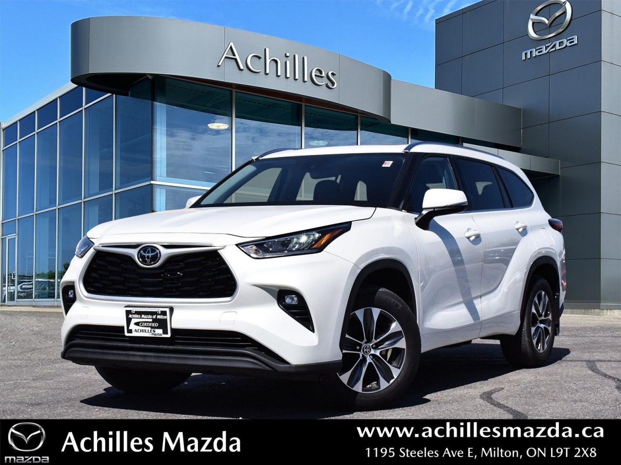 Used 2021 Toyota Highlander XLE, V6, AWD, LEATHER for sale in Milton, ON