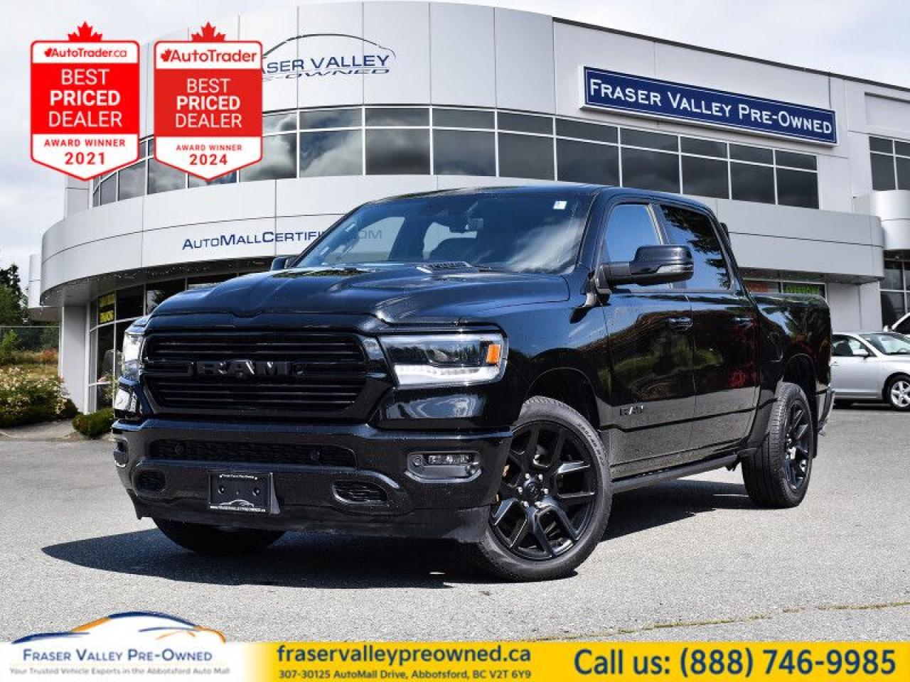 Used 2023 RAM 1500 Sport  Night Edition | 90k MSRP | Power Boards | H for sale in Abbotsford, BC