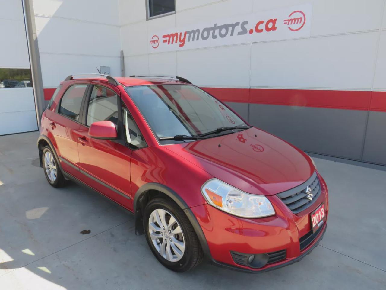 Used 2013 Suzuki SX4 Hatchback JLX (**LOW KM!!**CLEAN TITLE/NO ACCIDENTS!!**SAFETY/CERTIFIED**ALLOY RIMS**HEATED SEATS**TRACTION CONTROL**CRUISE CONTROL**BLUETOOTH**DIGITAL TOUCHSCREEN**USB**POWER DOORS/WINDOWS**) for sale in Tillsonburg, ON