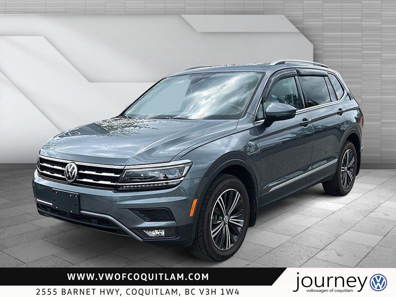 Used 2020 Volkswagen Tiguan Highline 2.0T 8sp at w/Tip 4M for sale in Coquitlam, BC