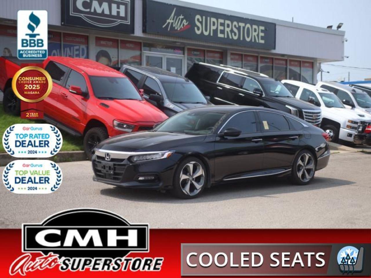 Used 2018 Honda Accord Sedan Touring  **HEADS UP DISPLAY** for sale in St. Catharines, ON