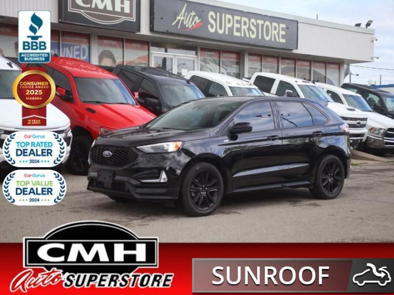 Used 2021 Ford Edge ST Line  **PANO ROOF - COLD WEATH. PKG** for sale in St. Catharines, ON