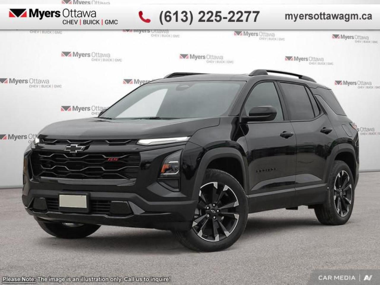 New 2025 Chevrolet Equinox RS  -  Power Liftgate -  Heated Seats for sale in Ottawa, ON