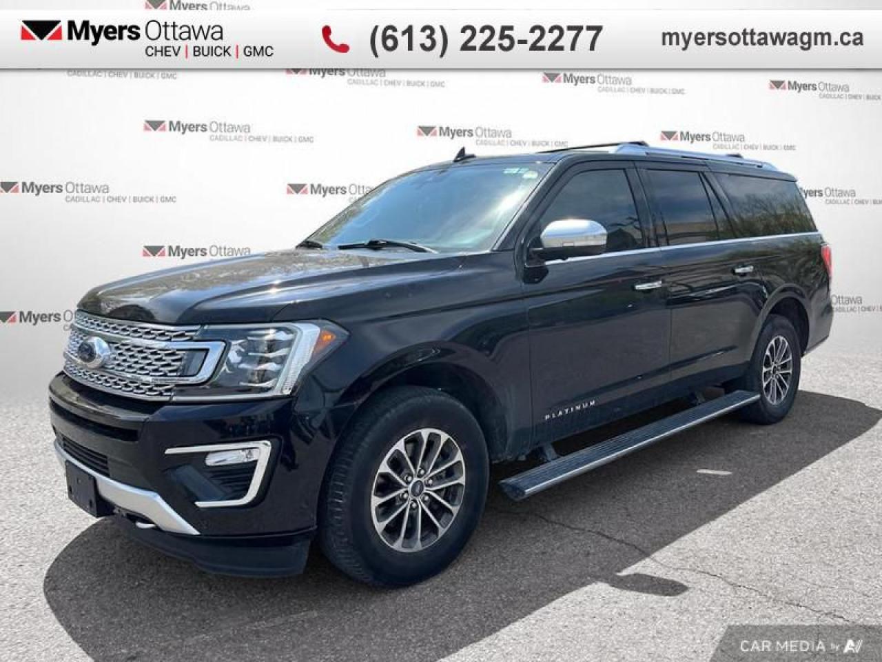 Used 2020 Ford Expedition Platinum Max  EXPEDITION MAXX, 4X4, SUNROOF, LEATHER, POWER RUNNING BOARDS for sale in Ottawa, ON