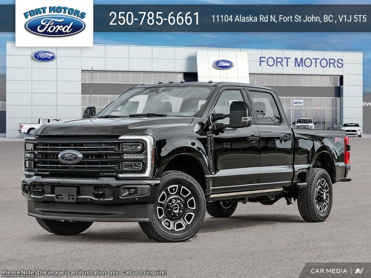 New 2025 Ford SUPERDUTY F-350® Platinum® for sale in Fort St John, BC
