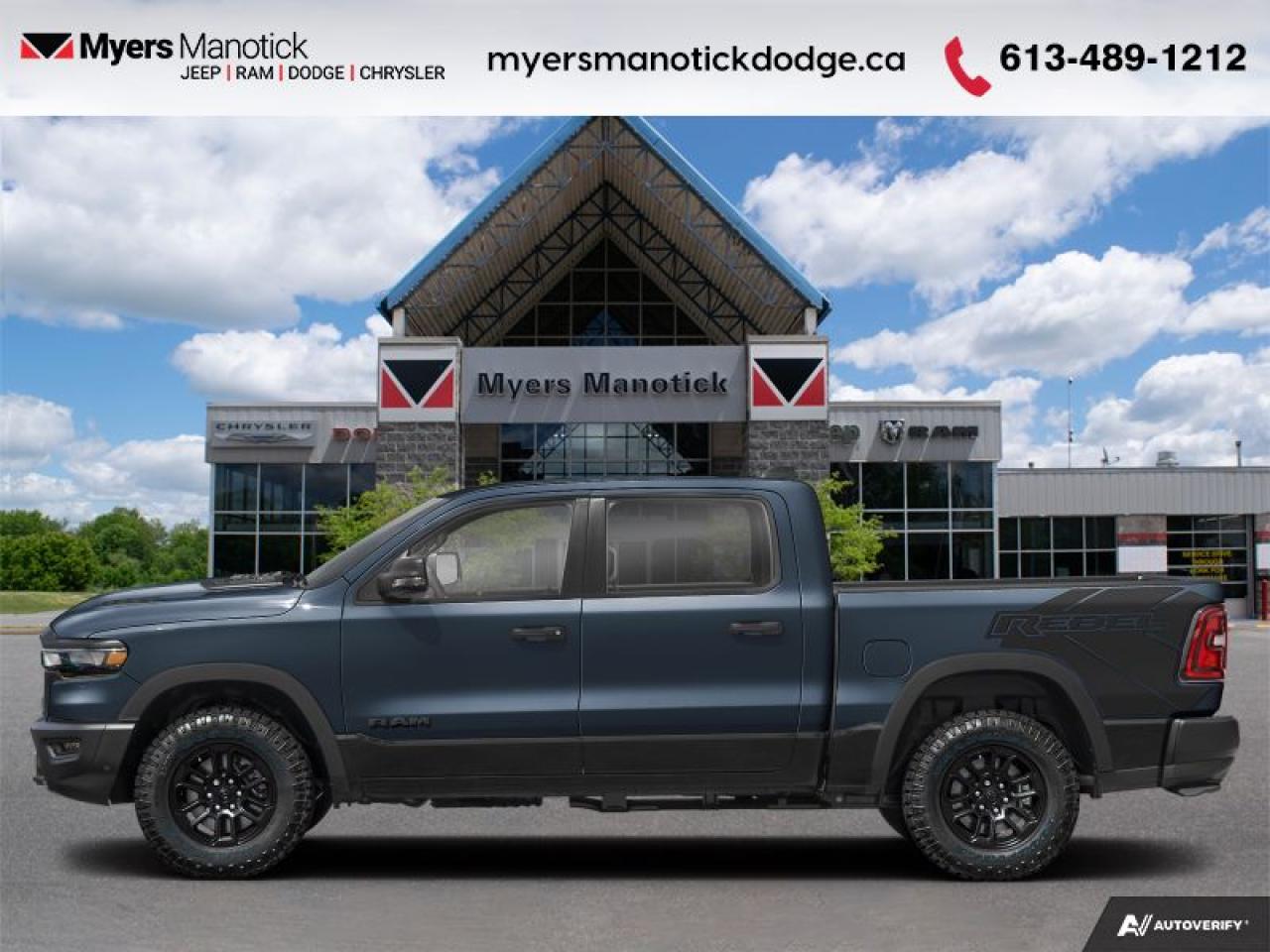 New 2025 RAM 1500 Rebel  -  Navigation -  Apple CarPlay for sale in Ottawa, ON