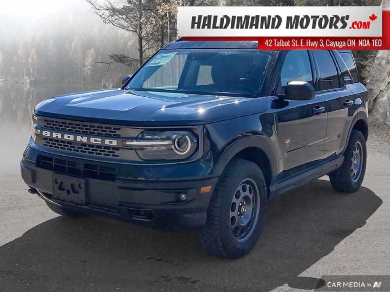 Used 2022 Ford Bronco Sport BADLANDS for sale in Cayuga, ON