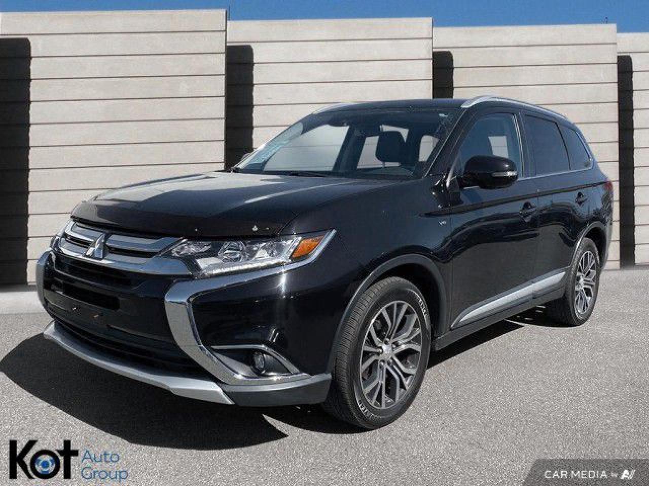 Used 2018 Mitsubishi Outlander GT - HITCH! REMOTE START! 7 PASSENGER! LEATHER INTERIOR! SUNROOF! LANE DEPARTURE WARNING! for sale in Victoria, BC
