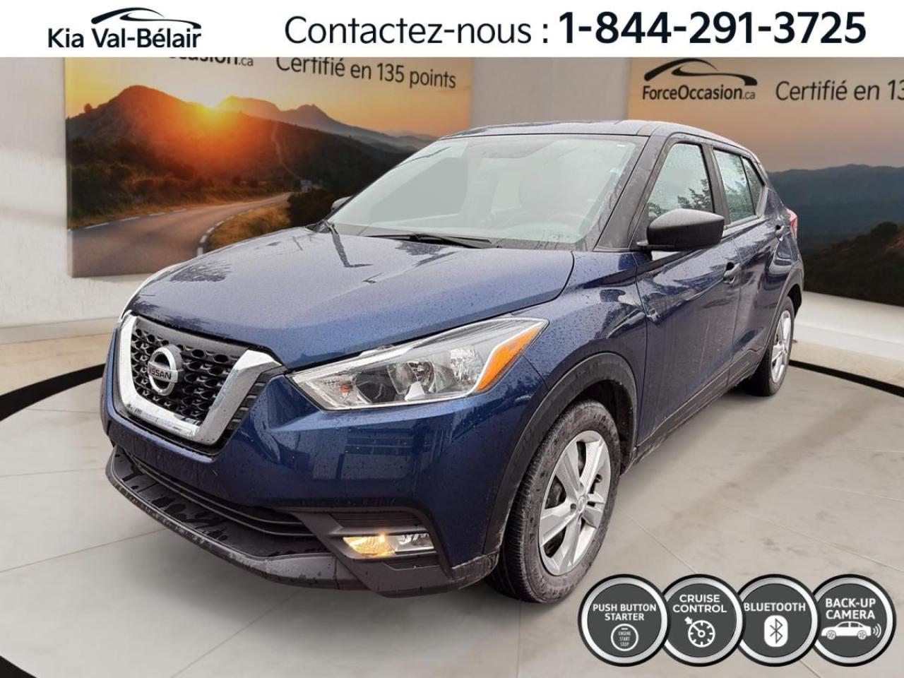 Used 2019 Nissan Kicks SV * SIEGES CHAUFFANTS* BLUETOOTH* CRUISE* CAMERA* for sale in Québec, QC