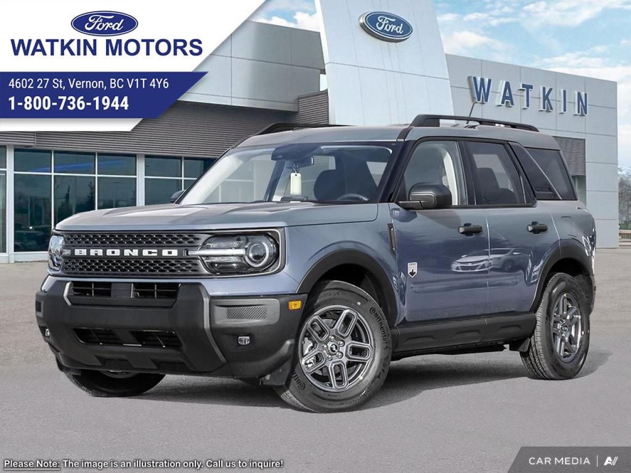 New 2025 Ford Bronco Sport Big Bend 4x4 for sale in Vernon, BC