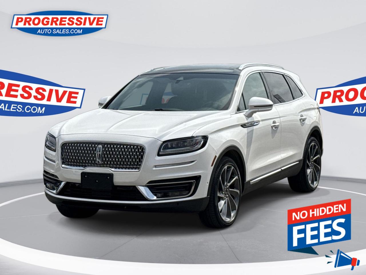 Used 2019 Lincoln Nautilus Reserve - Sunroof -  Cooled Seats for sale in Sarnia, ON