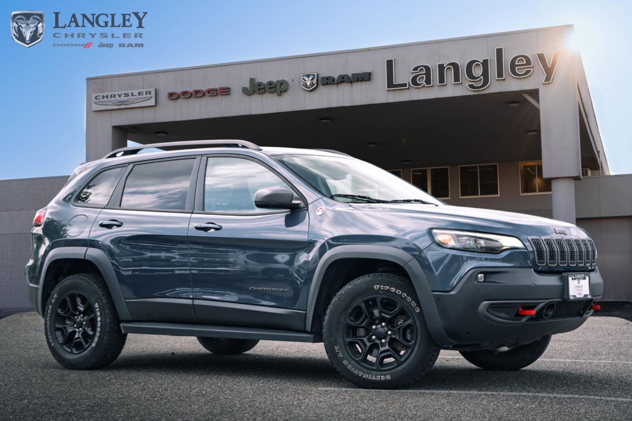Used 2019 Jeep Cherokee Trailhawk LOW KMS LEATHER ROOF NAX 4X4 for sale in Surrey, BC