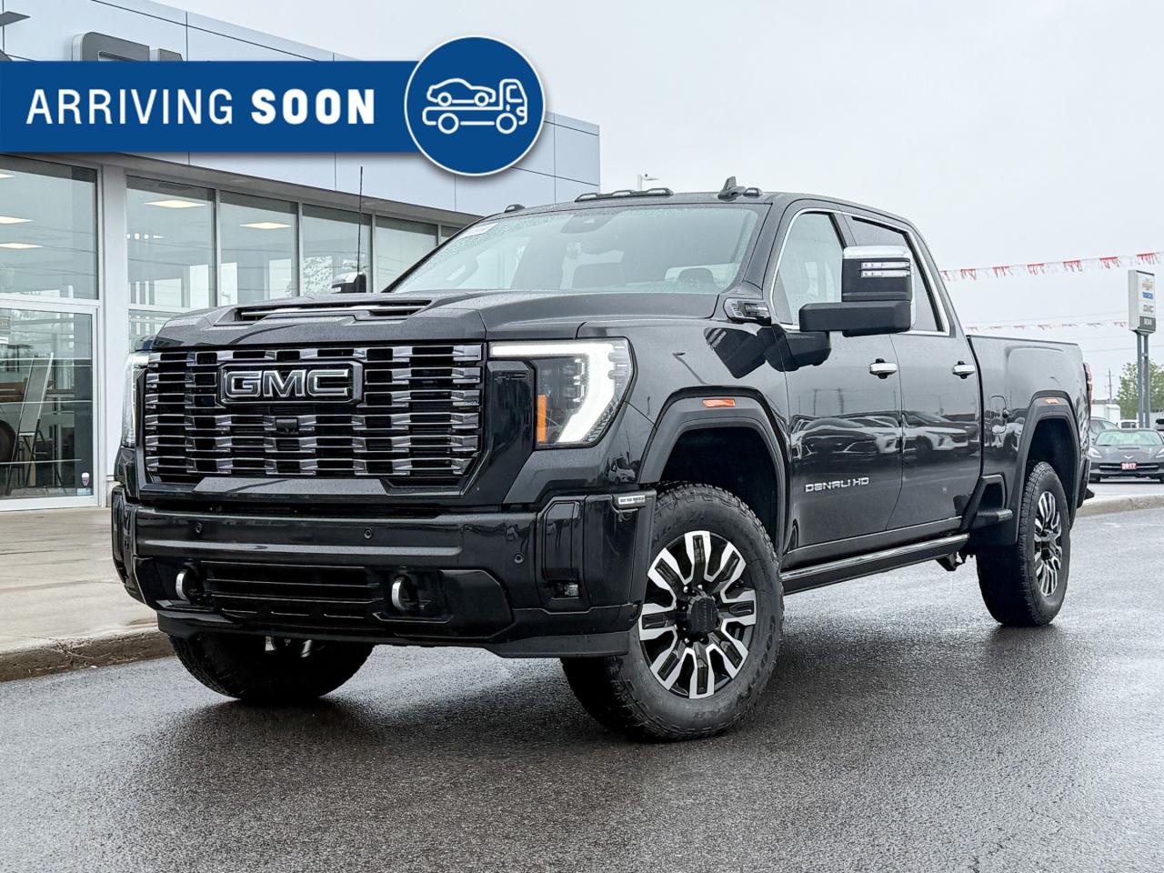 New 2025 GMC Sierra 2500 HD Denali Ultimate DURAMAX 6.6L V8 WITH REMOTE START/ENTRY, HEATED SEATS, HEATED STEERING WHEEL, VENTILATED SEATS, SUNROOF, MULTI-PRO TAILGATE, MASSAGING SEATS for sale in Carleton Place, ON