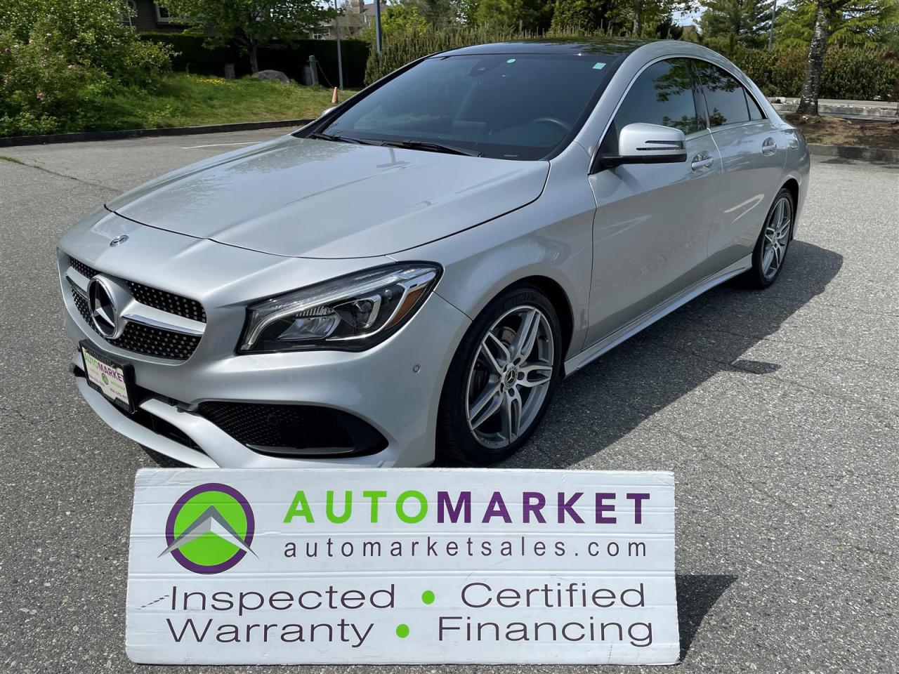 Used 2018 Mercedes-Benz CLA250 CLA250 4MATIC AWD, PANI ROOF, FINANCING, WARRANTY, INSPECTED W/BCAA MBSHP! for sale in Surrey, BC