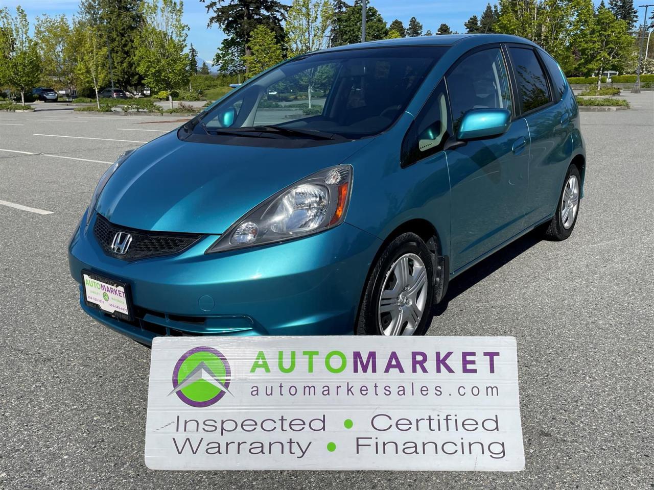 Used 2013 Honda Fit AUTO, AC, FINANCING, WARRANTRY, INSPECTED W/BCAA MBSHP! for sale in Surrey, BC