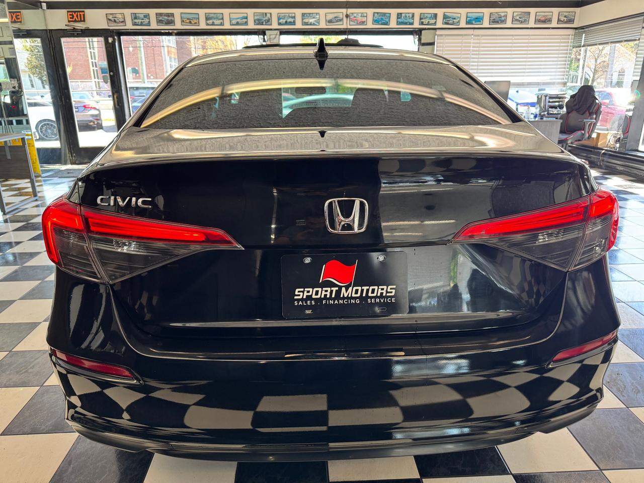 2022 Honda Civic EX+Roof+Camera+ONE OWNER+CLEAN CARFAX Photo