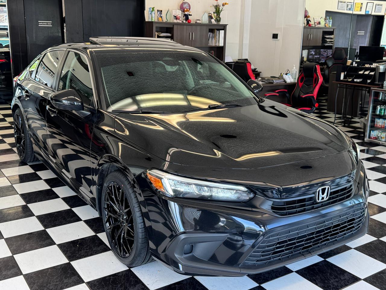 2022 Honda Civic EX+Roof+Camera+ONE OWNER+CLEAN CARFAX Photo