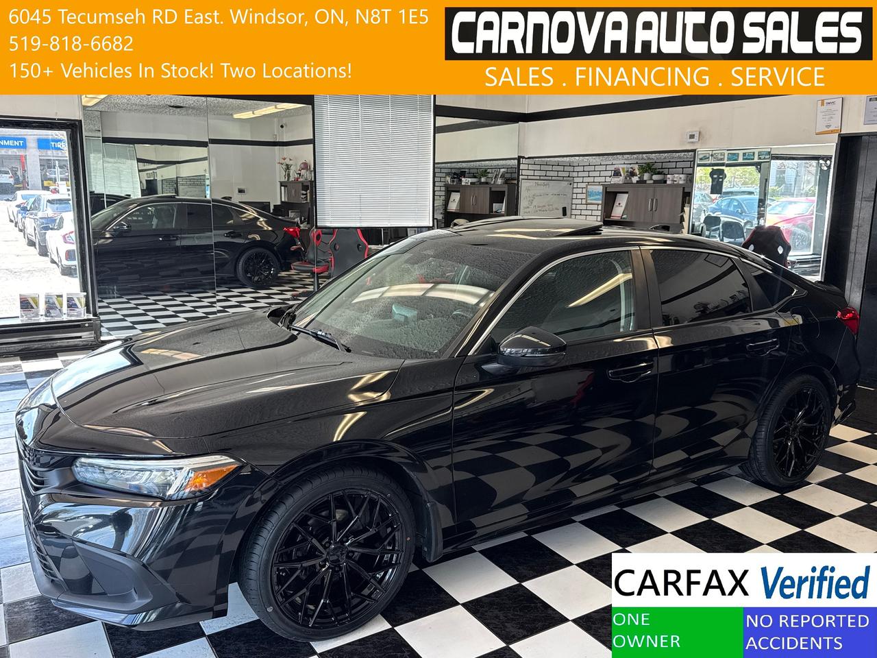 2022 Honda Civic EX+Roof+Camera+ONE OWNER+CLEAN CARFAX Photo