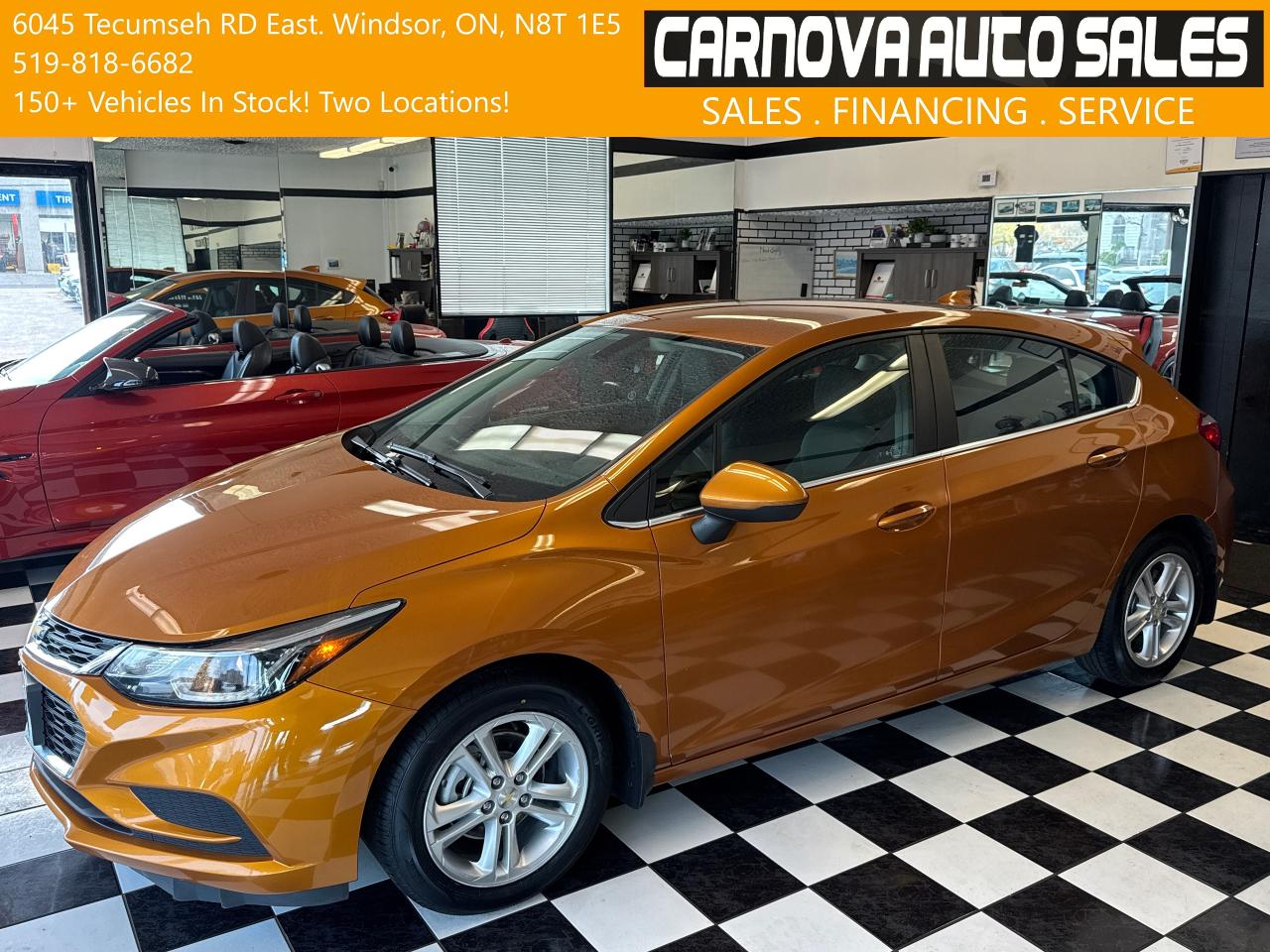Used 2017 Chevrolet Cruze LT+Camera+ApplePlay+New Tires+Remote Start for sale in Windsor, ON