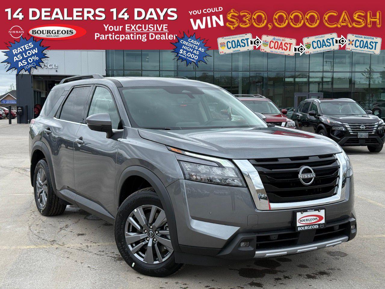 New 2025 Nissan Pathfinder SV 4WD for sale in Midland, ON