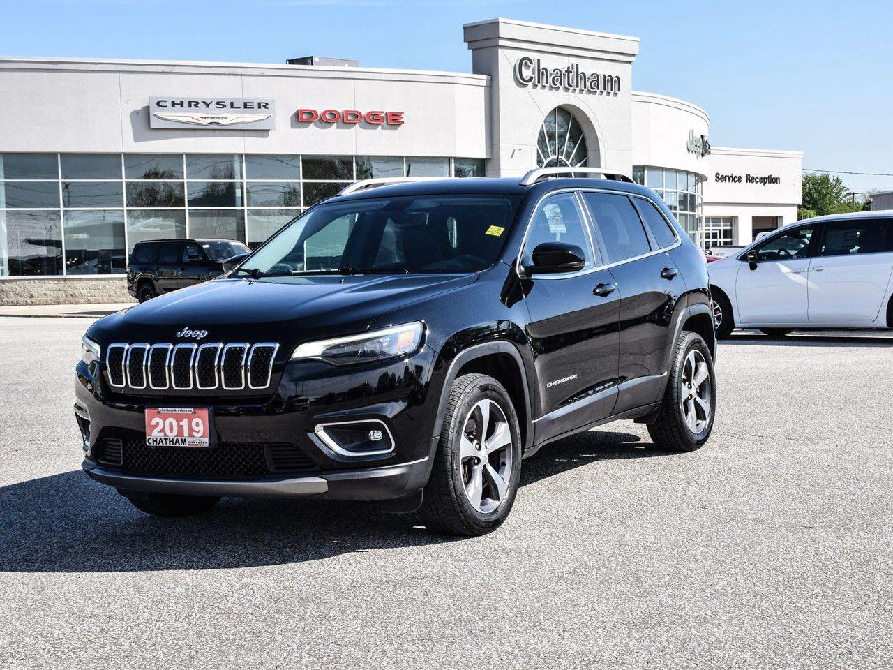 Used 2019 Jeep Cherokee Limited 4X4 for sale in Chatham, ON