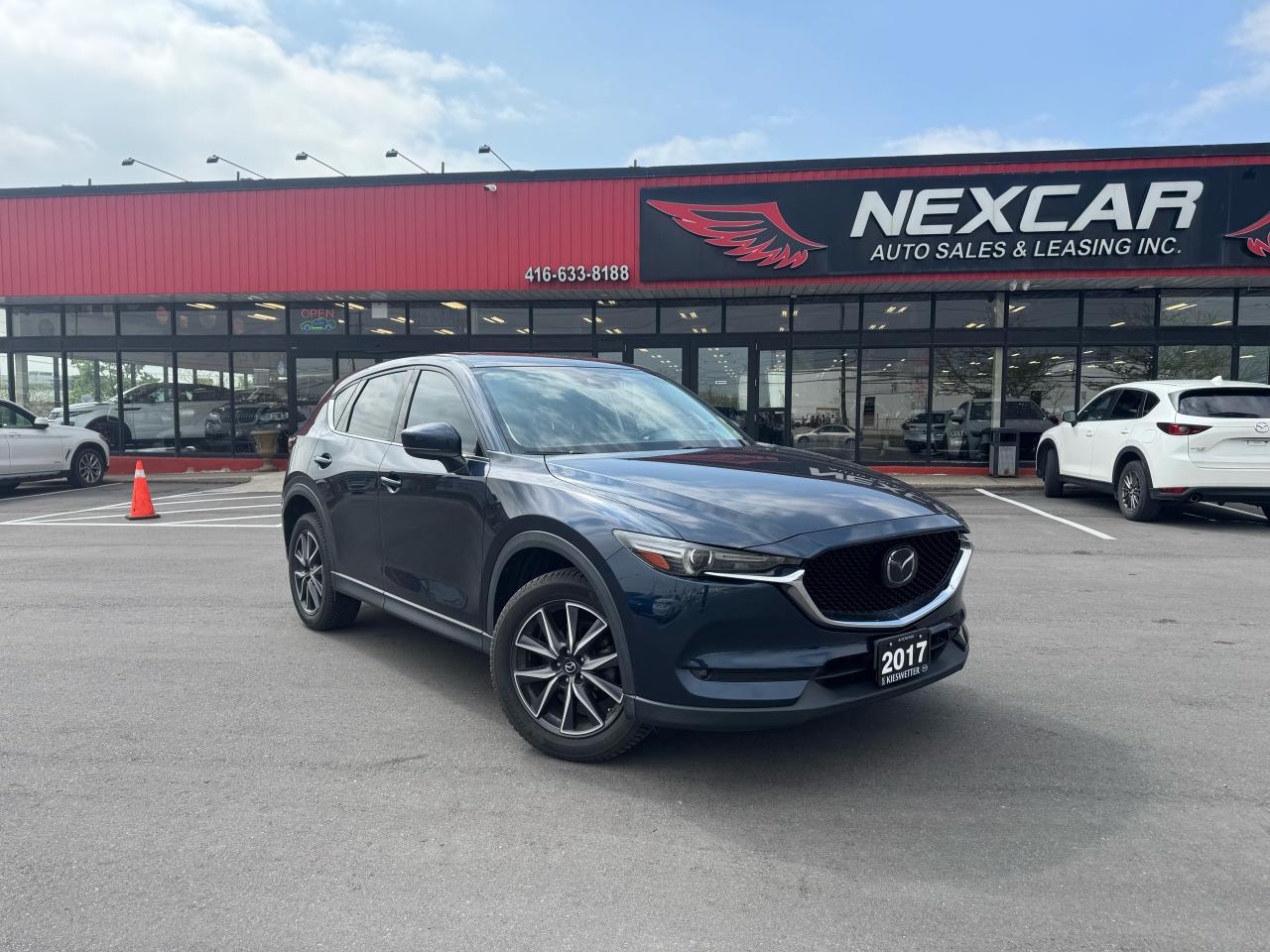 Used 2017 Mazda CX-5 GT AWD LEATHER SUNROOF NAVI L/ASSIST B/SPOT for sale in North York, ON