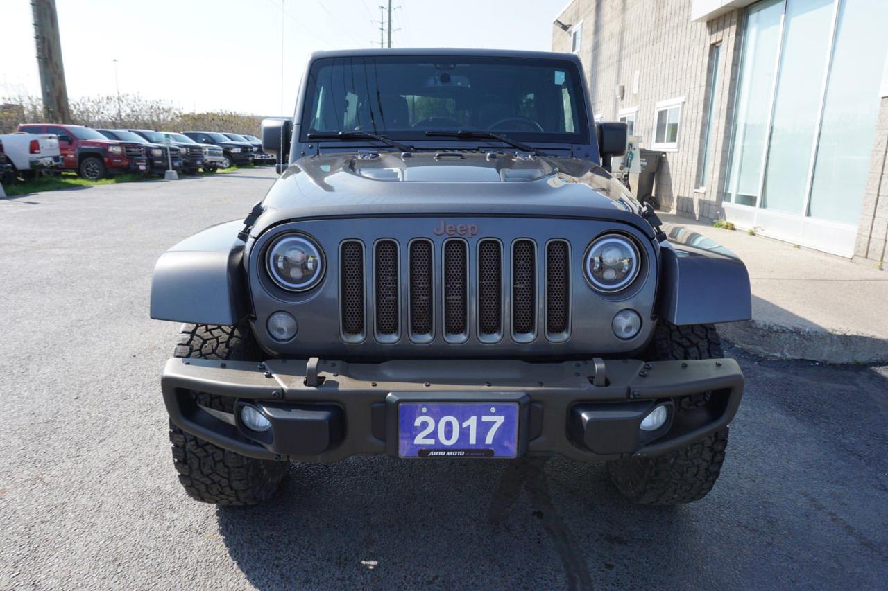 2017 Jeep Wrangler V6 UNLIMITED SAHARA 75th-ANNIVERSARY 4WD CERTIFIED *1 OWNER*FREE ACCIDENT* NAV BLUETOOTH HEATED LEATHER CRUISE ALLOYS - Photo #2