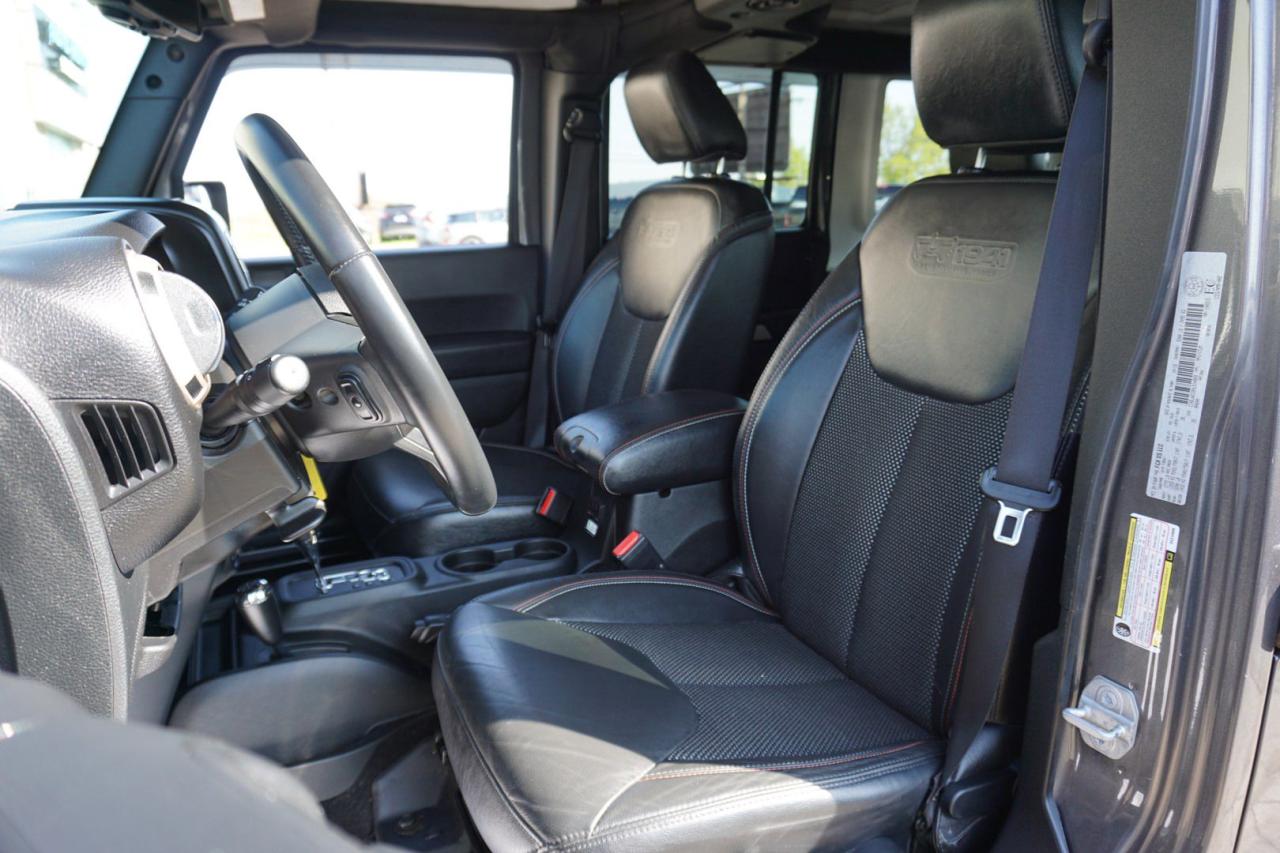 2017 Jeep Wrangler V6 UNLIMITED SAHARA 75th-ANNIVERSARY 4WD CERTIFIED *1 OWNER*FREE ACCIDENT* NAV BLUETOOTH HEATED LEATHER CRUISE ALLOYS - Photo #15