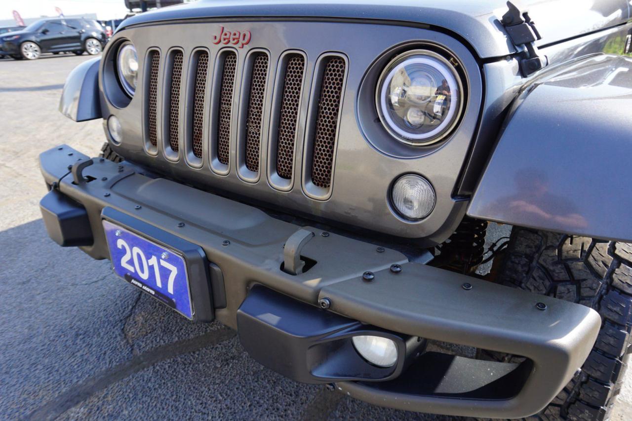 2017 Jeep Wrangler V6 UNLIMITED SAHARA 75th-ANNIVERSARY 4WD CERTIFIED *1 OWNER*FREE ACCIDENT* NAV BLUETOOTH HEATED LEATHER CRUISE ALLOYS - Photo #32