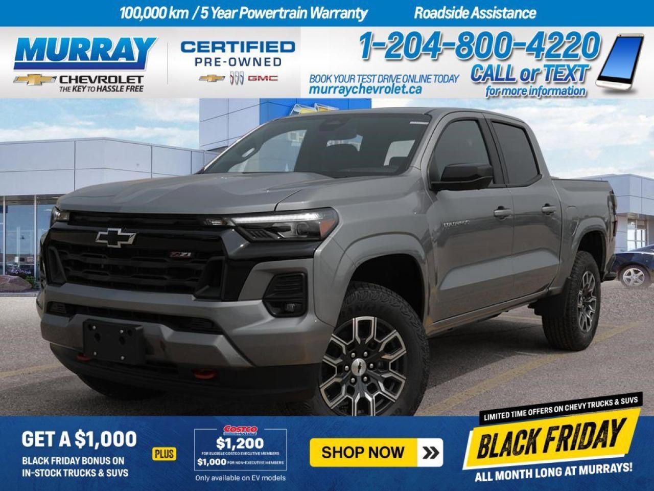 New 2025 Chevrolet Colorado 4WD Z71 for sale in Winnipeg, MB