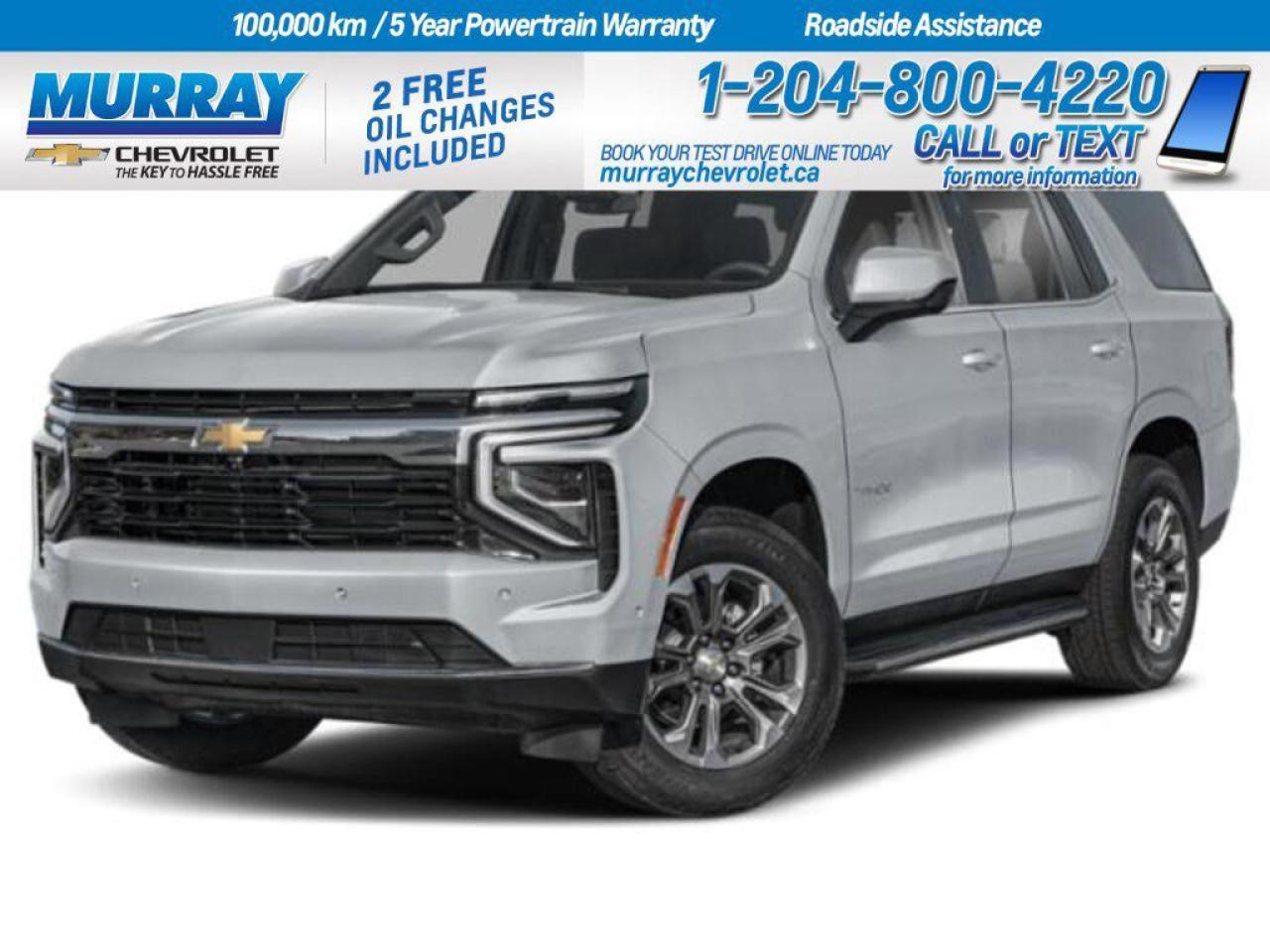 ```html  * STERLING GREY METALLIC * * ENGINE DURAMAX 3.0L TURBO-DIESEL * * JET BLACK PERFORATED LEATHER SEATING SURFACES *  The 2025 Chevrolet Tahoe High Country is the epitome of luxury and performance. Nestled in the heart of Winnipeg, this sport utility vehicle features a robust Duramax 3.0L Turbo-Diesel I6 engine that delivers an impressive 305 horsepower and 671 Nm of torque. Coupled with a smooth 10-speed automatic, electronically controlled transmission, this Tahoe is built to handle both the urban streets and the open roads of the prairies with ease.  Step inside to experience the refined interior, adorned with Jet Black perforated leather seating surfaces that exude sophistication and comfort. The High Country Deluxe package elevates your driving experience with a panoramic power sunroof, power-retractable assist steps, and the Air Ride Adaptive suspension. Whether youre commuting through Winnipeg or heading out for a weekend getaway, the Tahoe ensures every journey is luxurious.  Equipped with advanced technology, this Tahoe offers a suite of features to enhance safety and connectivity. Enjoy peace of mind with front collision warning, blind-spot monitoring, and lane departure warning. Stay connected on the go with a WiFi hotspot and integrated navigation system. The premium sound system and heads-up display round out the Tahoes cutting-edge offerings, making it the ideal choice for those who demand excellence in every drive.  ``` Dealer Permit #1740