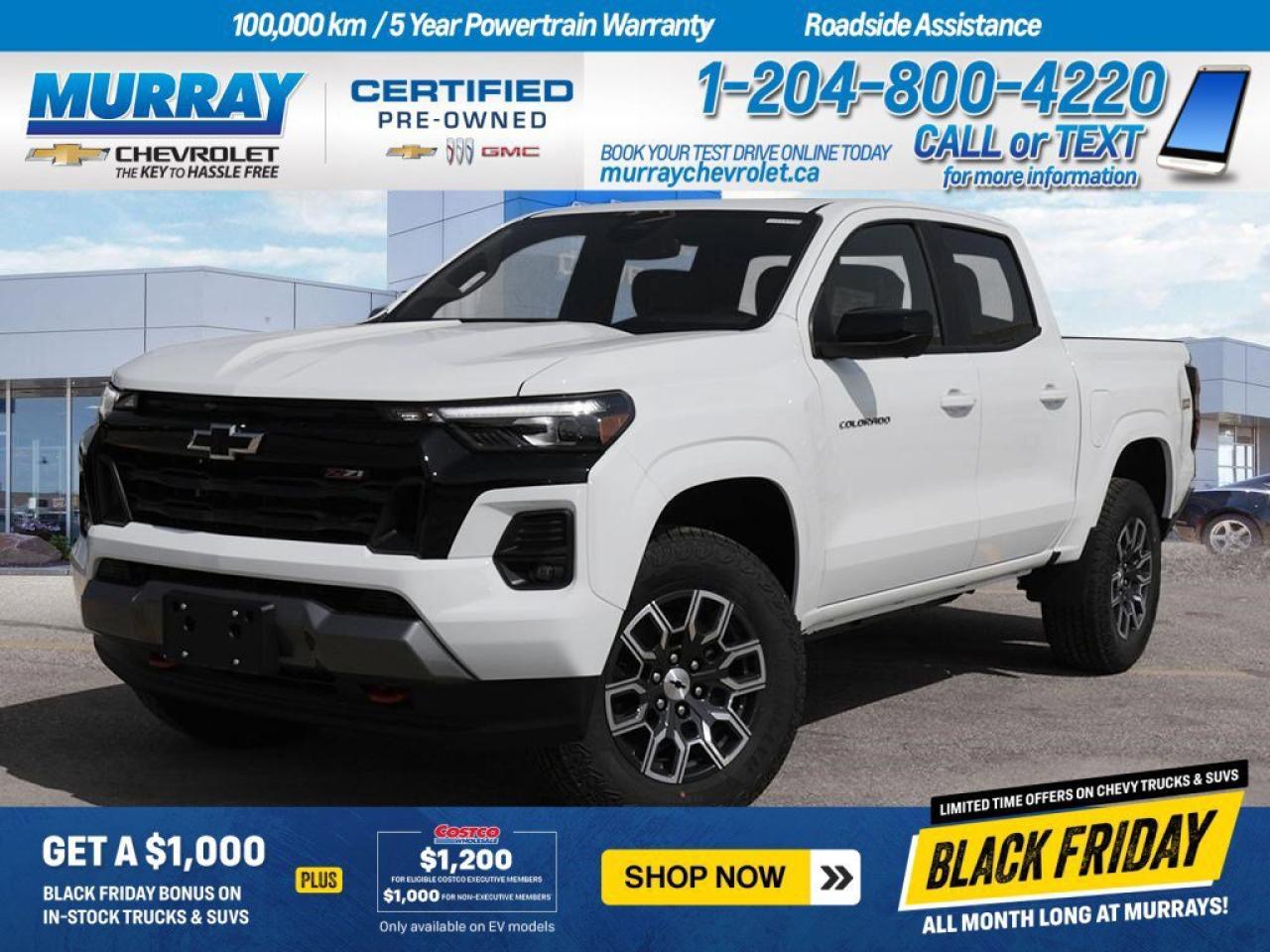 New 2025 Chevrolet Colorado 4WD Z71 for sale in Winnipeg, MB