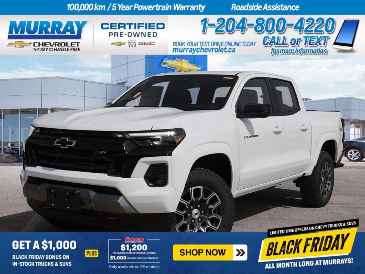 New 2025 Chevrolet Colorado 4WD Z71 for sale in Winnipeg, MB